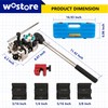 Wostore Brake Line Flaring Tool Kit 45 Degree Single, Bubble,