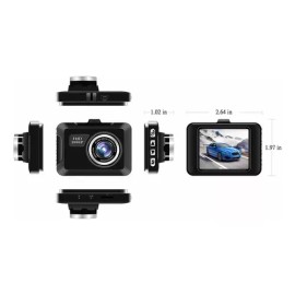 Total Supplier Cámara De Coche Dash Cam 1080p, Minipantalla De 2.2 Pulgadas