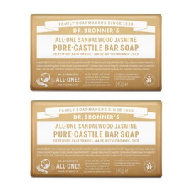 Doctor Bronners Dr. Bronner's Face Wash Bath Soap Sandalwood 140g / 닥터 브로너스 세안 목욕 비누 샌달우드 140g X2개 BNA