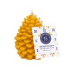 The Beeswax Co Pinecone Beeswax Candle - Natural Honey Scented