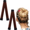 2 Pcs Magic Hair Bun Maker,Easy Donut Bun Maker for