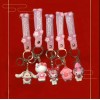sanrio sakura keychain cherry blossom - Kuromi