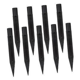 CIYODO Pack of 10 Plastic Ground Spikes for Solar Lights Replacement for Solar Lights Parts for Garden Accessories for Path Lights Garden Lamp Posts Lamp Posts Made of