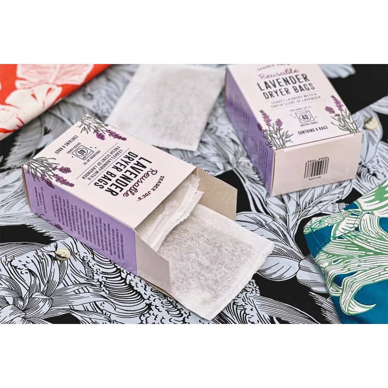Trader Joe's 2 X Trader Joe's Reusable Lavender Dryer Bags