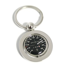 Volkswagen Classic Parts Original VW GTI Speedometer Tachometer Keyring Pendant Silver Keyring Lanyard Key Ring