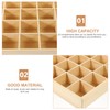 FOMIYES Closet Drawer Divider Wooden Storage Organizer with 20 Compartment