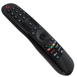 OEM Part - Voice Magic Remote Control Compatible with LG 55" Pantalla UHD AI ThinQ UQ90 4K Smart TV Model 55UQ9050PSC