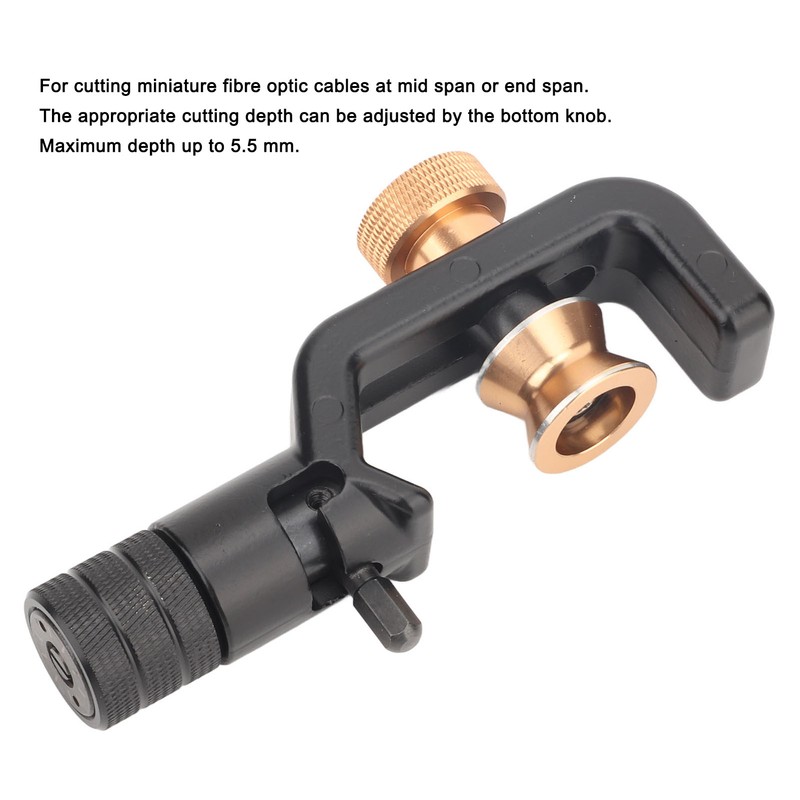 Transverse Armoured Cable Stripper Fiber Optic Slitter Stripping Tool for