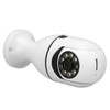 WiFi Light Bulb 1080P Security Camera Color Night Vision Motion