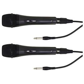 Aria AMC-1000 Unidirectional Dynamic Microphone (Set of 2)