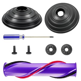 ZPSOX Roller Brush Kit Replacement Parts Compatible with Dyson V10 SV12 Vacuum Cleaner,with Ball Wheel for V10 SV12 Motorhead Part,50W Direct Drive Motor Head That Have [3-Hongs on The Driveshaft]