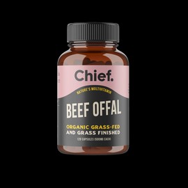 Chief Organic Beef Offal Multivitamin - 120 capsules