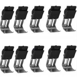 SopimusZ 10Pcs Undermount Sink Clips,Kitchen Sink Clips Installation Repair,Hardware Clips Fastener Support,Kitchen Sink Fixing Clips,Sink Bow Mounting Brackets Adjustable