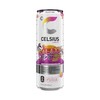 CELSIUS GALAXY VIBE Sparkling Strawberry Watermelon, Sugar Free Energy Drink,
