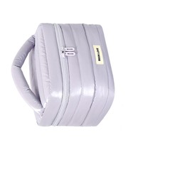 Tragbare Makeup Tasche mit groß für Damen und Frauen/Schminktasche mit reißverschluss/Reise Kosmetiktasche/Make Pinsel Organizer Bag/Wasserabweisendes Daunenjackenstoff/Cosmetic Handtasche