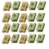 uxcell 20pcs Spring Steel Speed Fastener Extruded U Nut Brass