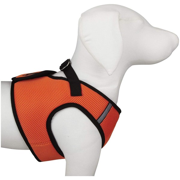 The Worthy Dog Sidekick Harness with Comfy Padded Mesh Velcro