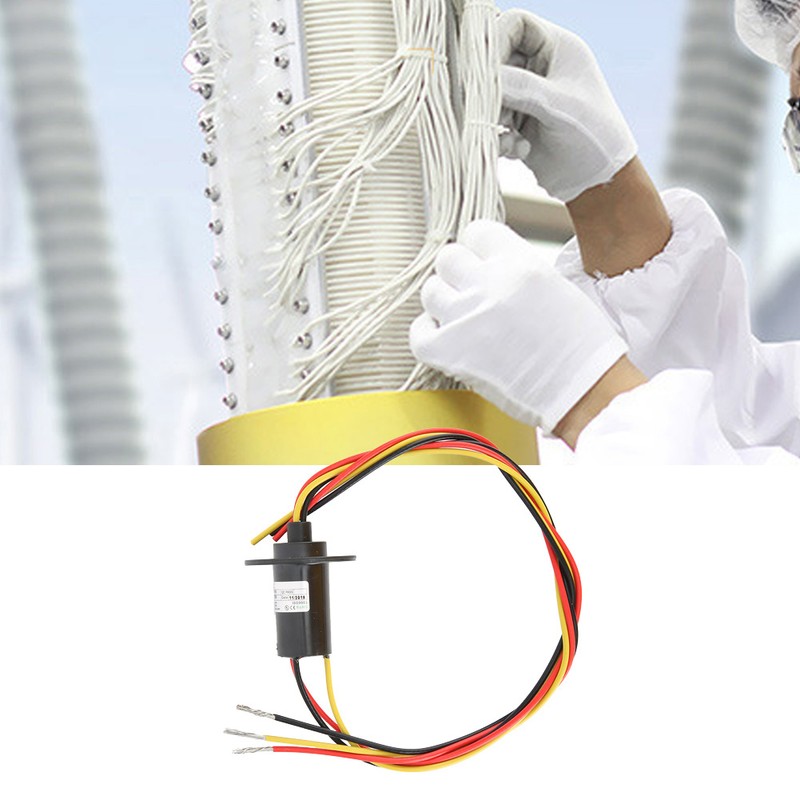 MW1320 Conductive Slip Ring 3 Wires 20A Current Slip Ring