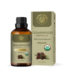 Carno Calm Cedarwood Essential Oil | 100% pure & natural cedar oil | 30ml