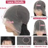 CUTE BEIN 13x6 30 Inch Lace Front Wigs, Real 100%