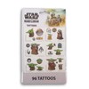 The Mandalorian Sparkly Temporary Tattoos - 96 Count