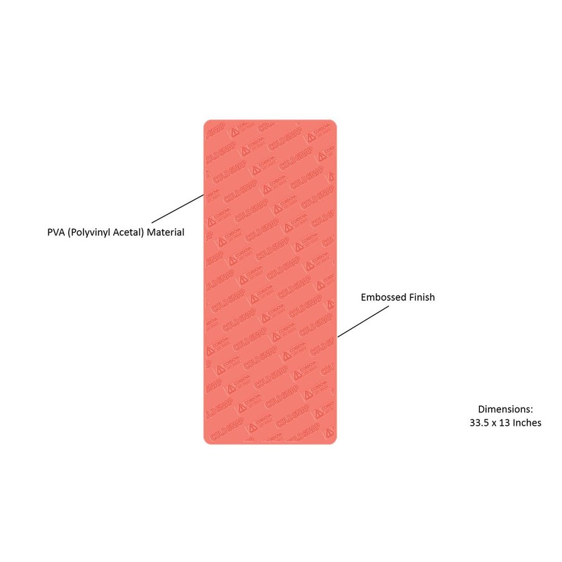 Cordova Safety Products CT300 Cold Snap Cooling Towel, Orange