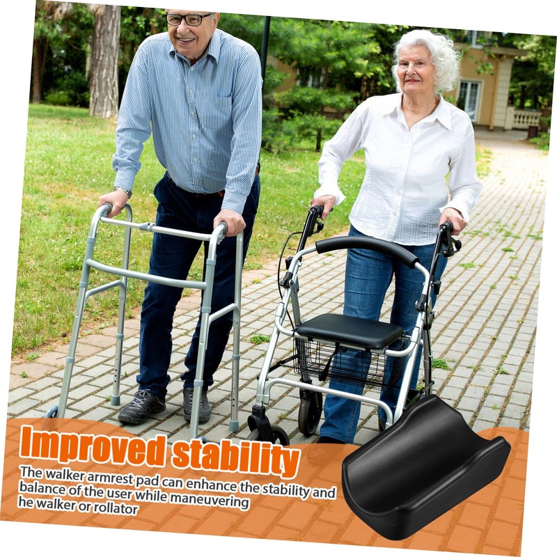 Baluue Senior Walker Accessory Upright Walker Elbow Pad Soft Forearm