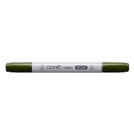 COPIC Ciao Marker Typ BG - 96, Bush, vielseitiger Layoutmarker, mit einer mittelbreiten und einer Brush-Spitze