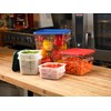 Carlisle FoodService Products Squares Square Food Storage Container with Stackable