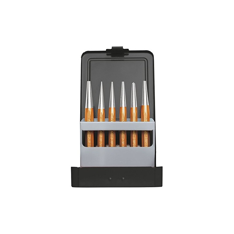 GEDORE Red Punch Set 6 Pieces Including Centre Punch