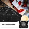 jojofuny Altar Tarot Tablecloth 12 Constellation Pentagram Tapestry Astrology Divination