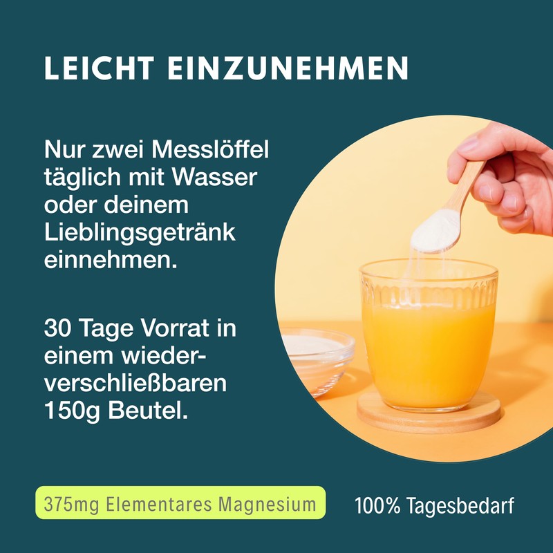 MGX NEU MGX? Magnesium Citrat Pulver [150g] - Pures Magnesiumcitrat