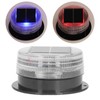 Solar Warning Light 6 LED Beads Red Blue Alternate Waterproof