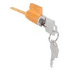 Replacement Keyed Cylinder for Sash Controls Patio Handle Sets -
