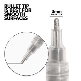 Krink K-11 Yellow Paint Marker - Vibrant and Opaque Fine Art Acrylic Paint Markers - Art Markers for Plastic Paper Painted Surfaces and More - Graffiti Markers for Writing Painting and Drawing