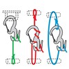 NITE IZE Figure 9 Carabiner Rope Tightener, Black, Small