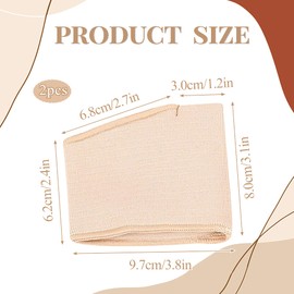 MEKEET 2PCS Metatarsal Pads for Women and Men Ball of Foot Cushion Pads Neuroma Gel Pads for Ball of Foot Gel Sleeves Cushions Pad Comfort Sock for Support