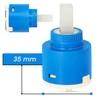 Ceramic Mixer Tap Cartridges Valve Replacement Sink Repair 35 mm