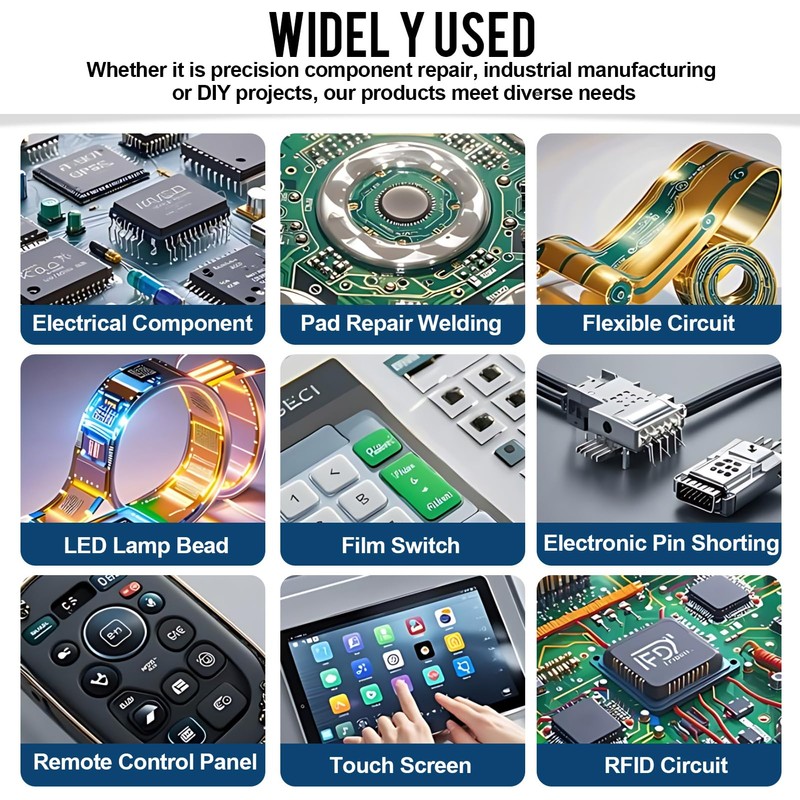 WANJAO Conductive Glue, Electrically Conductive Adhesives Circuit Board Glue Strong