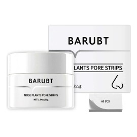 Barubt Mascarilla Para Puntos Negros 55g + 60 Pzs Papel