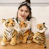 AQCQDQ Tiger Cuddly Toy, Tiger Stuffed Toy, Realistic Tiger Plush