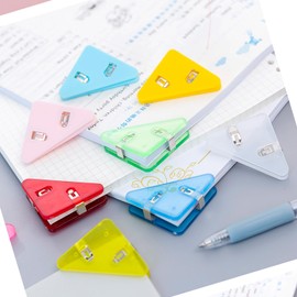Colored Binder Clips (9)