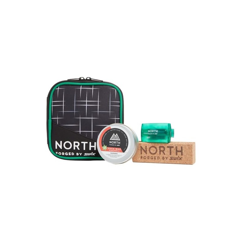 Swix North Pit Kit - Cork Block, Edge Sharpener, &