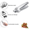 JLTXKST Chestnut Tongs, Chestnut Clip, Chestnut Cutter Stainless Steel, Chestnut