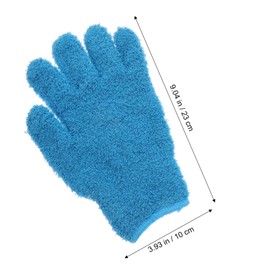 Minkissy 3sets Microfiber Dusting Gloves Thermal Warm Gloves for Women Cleaning for Home Auto Trucks 4pcs*3