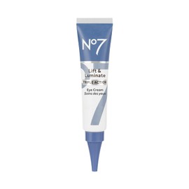 No7 Lift & Luminate Triple Action Under Eye Cream - Dark Circles Under Eye Treatment with Vitamin C & Collagen Peptide Technology - Helps Reduce Puffiness, Bags & the Appearance of Wrinkles (0.5 Oz)