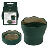 Faber-Castell Clic & Go Artist Water Cup - Dark Green,