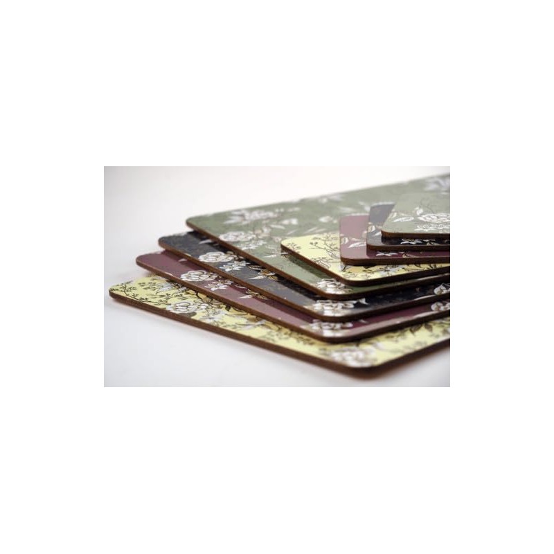 Lesser & Pavey 4pcs William Morris Kilburn Cork Back Placemats