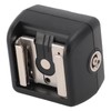 Flash Hot Shoe Adapter with PC Port for Nikon for