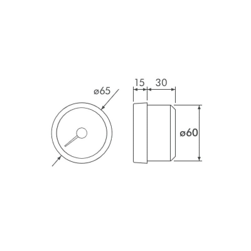 PIVOT DRXT Meter DUAL GAUGE RS Tachometer